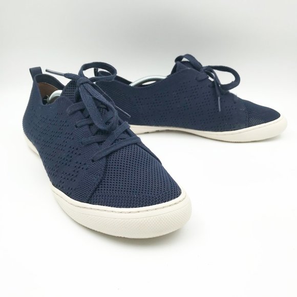 ZODIAC Shoes Penny Knit Navy Blue Casual Beachy Sneakers Womens 9.5 - Picture 1 of 11